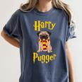 Lovely Harry Pugger Pug Women's Comfort Colors T-Shirt Denim
