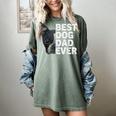 Best Dog Dad Ever Boston Terrier Dog Lover For Dad Men Women Girls Kids Women's Comfort Colors T-Shirt Berry