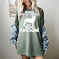 Boston Terrier Awesome Women's Comfort Colors T-Shirt Berry
