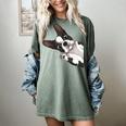 Boston Terrier Bostie Dog Kids Boys Girls Women's Comfort Colors T-Shirt Berry