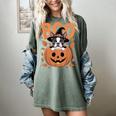 Boston Terrier Costume On Pumpkin Halloween Boston Terrier Women's Comfort Colors T-Shirt Berry
