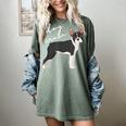 Boston Terrier Dog Mom Woman Women Women's Comfort Colors T-Shirt Berry