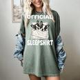 Boston Terrier Dog Official Sleepshirt Pajamas Nightgown For Men Women Girls Kids Women's Comfort Colors T-Shirt Berry