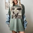 Boston Terrier Dog UFO Alien Extraterrestrial Selfie Women's Comfort Colors T-Shirt Berry