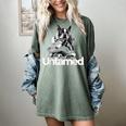Boston Terrier Dog Untamed For Men Women Women's Comfort Colors T-Shirt Berry