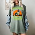 Boston Terrier Halloween Zombie American Gentleman Dog Lover Women's Comfort Colors T-Shirt Berry
