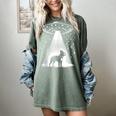 Boston Terrier Mom Dad Dog Alien UFO Women's Comfort Colors T-Shirt Berry