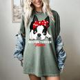 Boston Terrier Mum Dog Woman Idea Women's Comfort Colors T-Shirt Berry