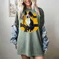 Boston Terrier s Mid-Century Modern Art s Street Grunge Women's Comfort Colors T-Shirt Berry