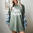 Bull Terrier Skeleton Birthday Halloween Kids Women's Comfort Colors T-Shirt Berry