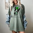 Cool Saint Patrick's Boston Terrier T Shirt For Dogs Lovers Women's Comfort Colors T-Shirt Berry