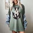 Dog Lovers Boston Terrier In Pocket Dog Face For Men Women Kids Women's Comfort Colors T-Shirt Berry