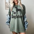 The Dogfather Boston Terrier Dog Funny Dog Gift T-Shirt For Men Women Girls Kids Women's Comfort Colors T-Shirt Berry