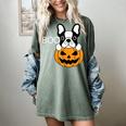 The Halloween Boston Terrier Women's Comfort Colors T-Shirt Berry