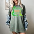 Kids My Nonna Loves Me Dinosaur Grandson Women's Comfort Colors T-Shirt Berry