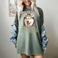 Siberian Husky Professional Human Trainer Women's Comfort Colors T-Shirt Berry
