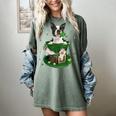 St Patrick's Day Leprechaun Boston Terrier Dog Shamrock For Men Women Kids Women's Comfort Colors T-Shirt Berry