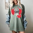 Valentine's Day Boston Terrier Women's Comfort Colors T-Shirt Berry