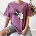 Boston Terrier Bostie Dog Kids Men Women's Comfort Colors T-Shirt Moss