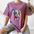 Boston Terrier Lover Pop Art Color Boston Terrier Dog For Men Women Girls Kids Women's Comfort Colors T-Shirt Moss