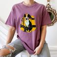 Boston Terrier s Mid-Century Modern Art s Street Grunge Women's Comfort Colors T-Shirt Moss