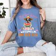This Girl Loves Watermelon And Her Boston Terrier Dog Mother Women's Comfort Colors T-Shirt Blue Jean