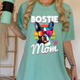 Boston Terrier Bostie Dog Breed Pet Bostie Mom Women's Comfort Colors T-Shirt Chalky Mint