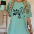 Boston Terrier Dog Bostie Mom Idea For Women Women's Comfort Colors T-Shirt Chalky Mint