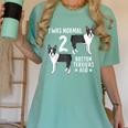 Boston Terrier Humor Bostie Dog Lover For Men Women Kids Women's Comfort Colors T-Shirt Chalky Mint
