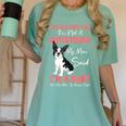 Boston Terrier Mom American Gentleman Dog Lover Mother's Day Women's Comfort Colors T-Shirt Chalky Mint