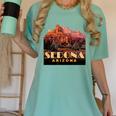 Sedona s Sedona Arizona Shirts T-Shirt Women's Comfort Colors T-Shirt Chalky Mint