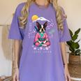 Boston Terrier Boston Bull Terrier Women's Comfort Colors T-Shirt Violet