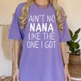 Kids Ain't No Nana Like The One I Got Women's Comfort Colors T-Shirt Violet