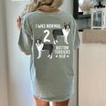 Boston Terrier Humor Bostie Dog Lover For Men Women Kids Women's Comfort Colors T-Shirt Back Print Bay