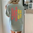 Boston Terrier Mom Dad Dog Lover Owner Women Men Women's Comfort Colors T-Shirt Back Print Bay