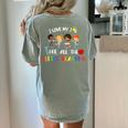 Teacher Shirt I Love My Job For All The Little Reasons Women&#x27;s Comfort Colors T-Shirt Back Print Bay