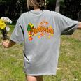 Oktoberfest German Beer Festival October Women's Comfort Colors T-Shirt Back Print Grey