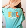 ENL Squad Back To School Teachers Students ENL Crew Men Women Girls Kids Women&#x27;s Comfort Colors T-Shirt Back Print Chalky Mint