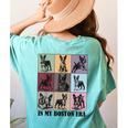 Funny Boston Terrier Quote In My Boston Terrier Era Cool Dog Men Women Women's Comfort Colors T-Shirt Back Print Chalky Mint