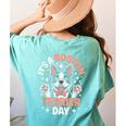 It’s A Boston Terrier Day Pet Cute Dog Lover Cartoon Women's Comfort Colors T-Shirt Back Print Chalky Mint