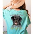 Labrador Retriever Lab Professional Human Trainer Women's Comfort Colors T-Shirt Back Print Chalky Mint