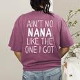 Kids Ain't No Nana Like The One I Got Women's Comfort Colors T-Shirt Back Print Berry