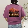 Sedona s Sedona Arizona Shirts T-Shirt Women's Comfort Colors T-Shirt Back Print Berry