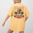 Boston Terrier My Christmas Spirit Dog Santa Claus X-Mas Women's Comfort Colors T-Shirt Back Print Mustard