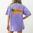 Oktoberfest German Beer Festival October Women's Comfort Colors T-Shirt Back Print Violet