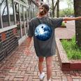 Boston Terrier Dog Moon Dog Mom Dad Women Men Dog Lovers Women's Comfort Colors T-Shirt Back Print Pepper