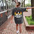 Boston Terrier Grandpa Dog Owner Boston Terrier Women's Comfort Colors T-Shirt Back Print Pepper