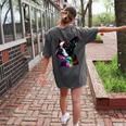 Boston Terrier Lovers Colorful Pop Art Boston Terrier Women's Comfort Colors T-Shirt Back Print Pepper