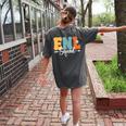 ENL Squad Back To School Teachers Students ENL Crew Men Women Girls Kids Women&#x27;s Comfort Colors T-Shirt Back Print Pepper