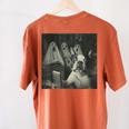 Boston Terrier Selfie With Ghosts Halloween Dog Lover Women's Comfort Colors T-Shirt Back Print Yam